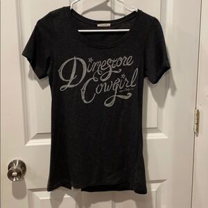 Dime Store Cowgirl EUC Tee From Cheekys